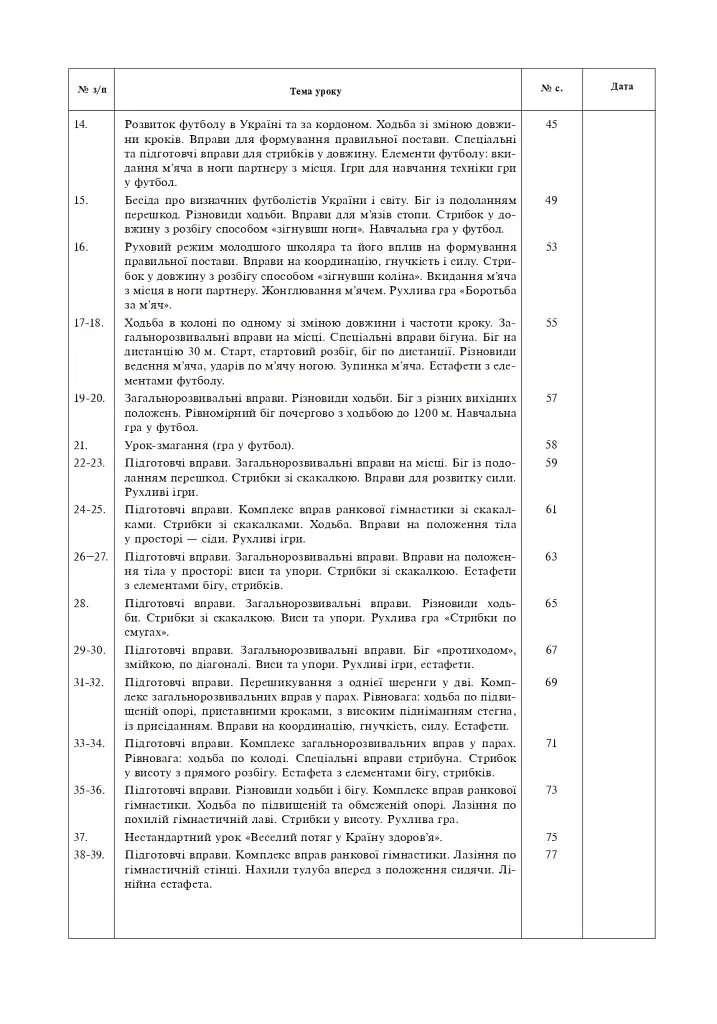 Фізична культура. Конспекти уроків. 3 клас. Видання 4-те, перероблене - фото 3