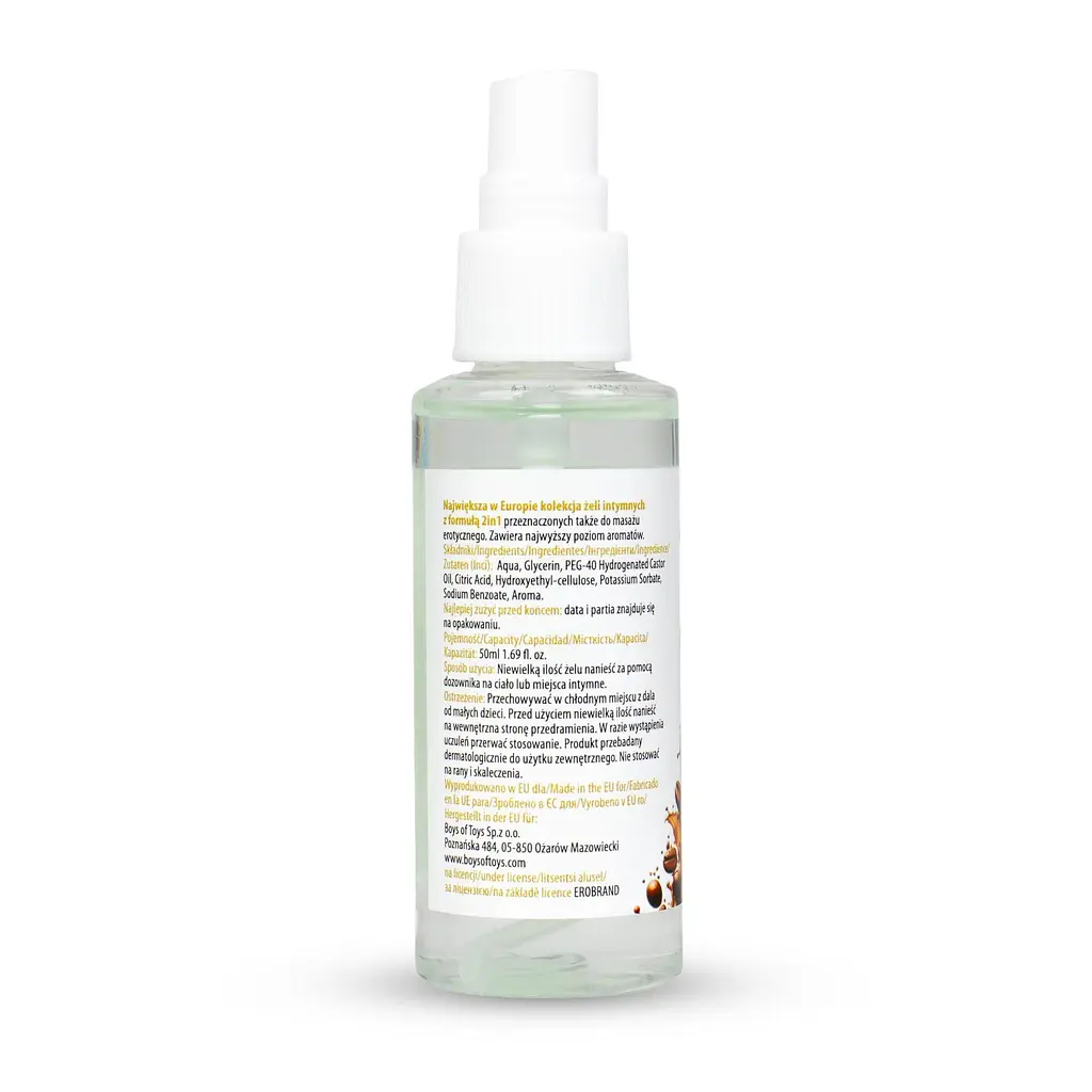 Лубрикант Boys Of Toys MyLove Aroma Series IntimMassage Coffee 2в1 та масажний гель, 50 мл - фото 4