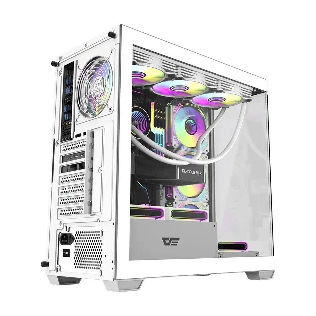 Корпус для ПК DARKFLASH DS900W WHITE - фото 6