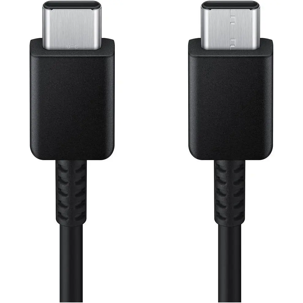 Кабель Samsung USB-C to USB-C 3A 1.8m Black (EP-DX310JBRGRU) [97784] - фото 3