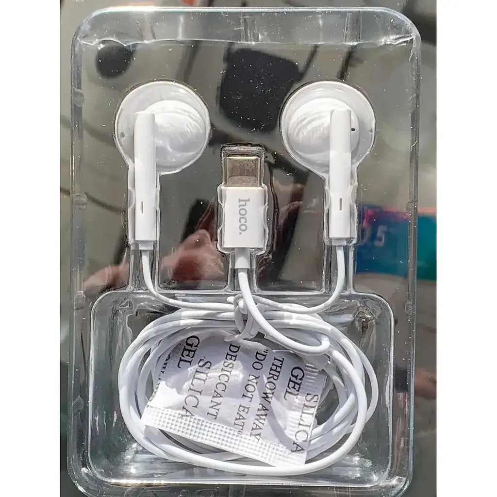 Навушники Hoco L10 Acoustic Type-C wired earphones with mic - фото 2