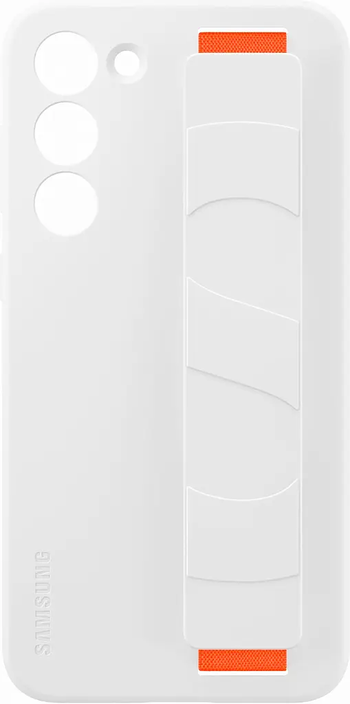 Чохол Samsung Silicone Grip Case для Samsung Galaxy S23 Plus White [EF-GS916TWEGRU] [80121] - фото 3