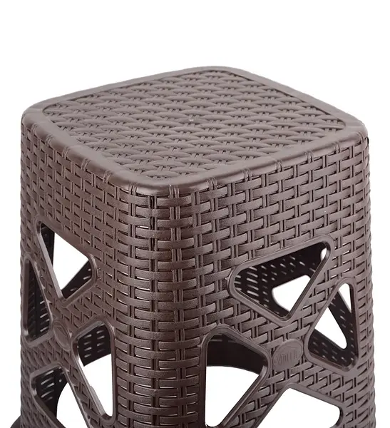 Табурет Violet House Ротанг, коричневий (0734 Brown) - фото 4