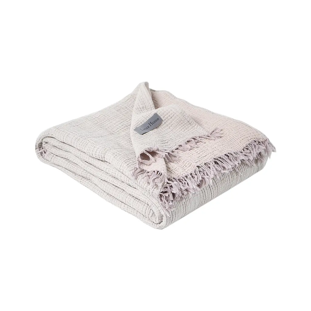 Покрывало Lotus Home - Sia muslin orchid 220x240 - фото 3