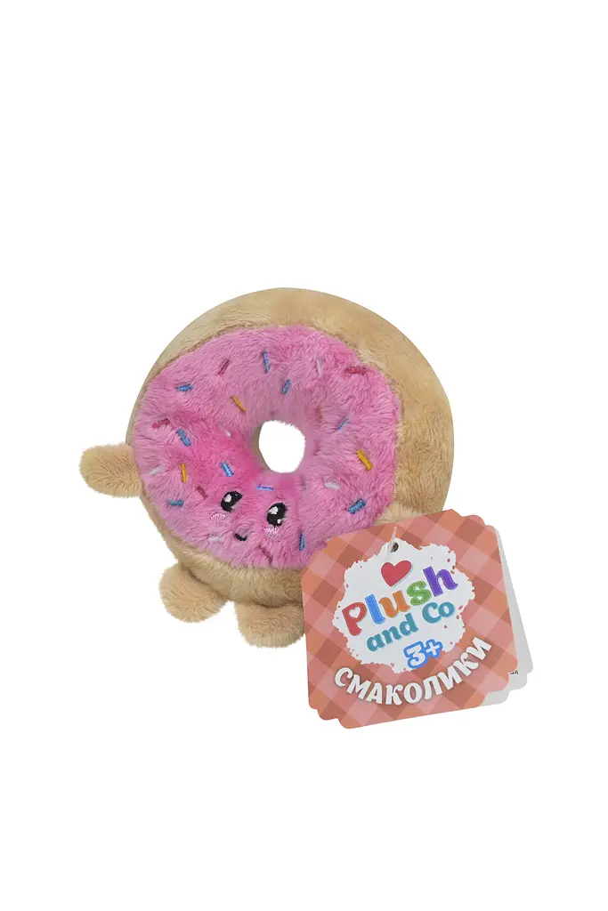 М'яка іграшка "Plush and Co" серії "Смаколики" – Пончик PLC25037 ЦБ-00289183
