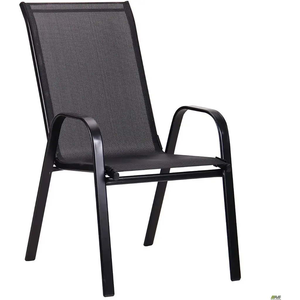 Комплект садових стільців Chomik Garden Line Cortina чорний - фото 5