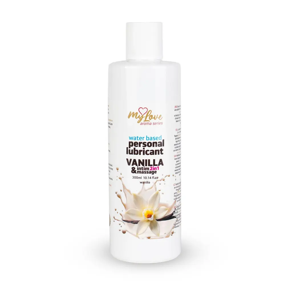 Лубрикант MyLove Aroma Series IntimMassage 2in1 Vanilla, 300 мл