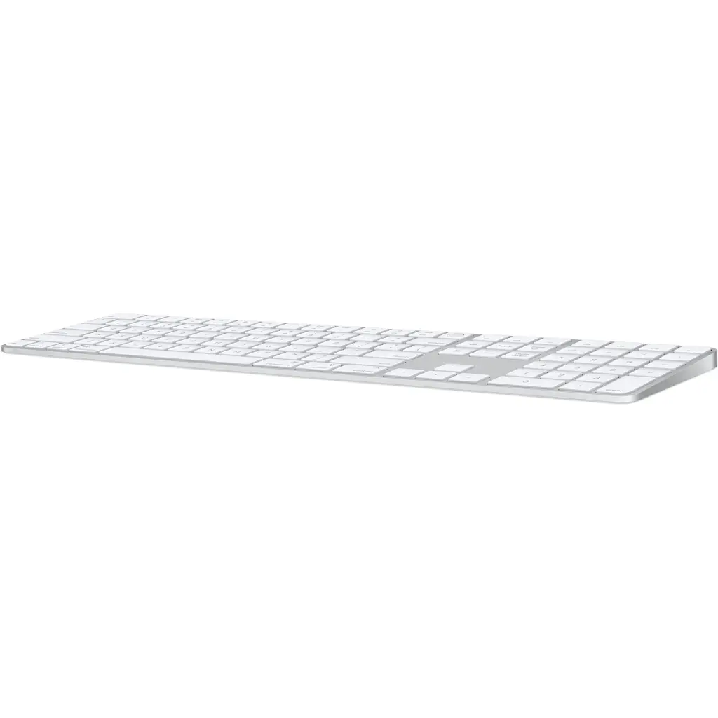Клавіатура Apple Magic Keyboard with Touch ID and Numeric Keypad White (MXK73) Box [122931] - фото 2