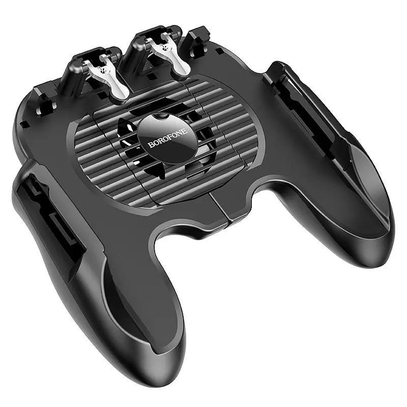 Игровой держатель смартфона - геймпад BOROFONE BG3 Warrior cooling черный - фото 2