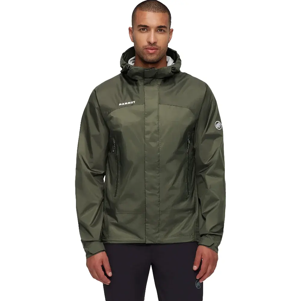 Куртка Mammut Microlayer 2.0 HS Hooded Jacket M L Dark marsh - фото 2