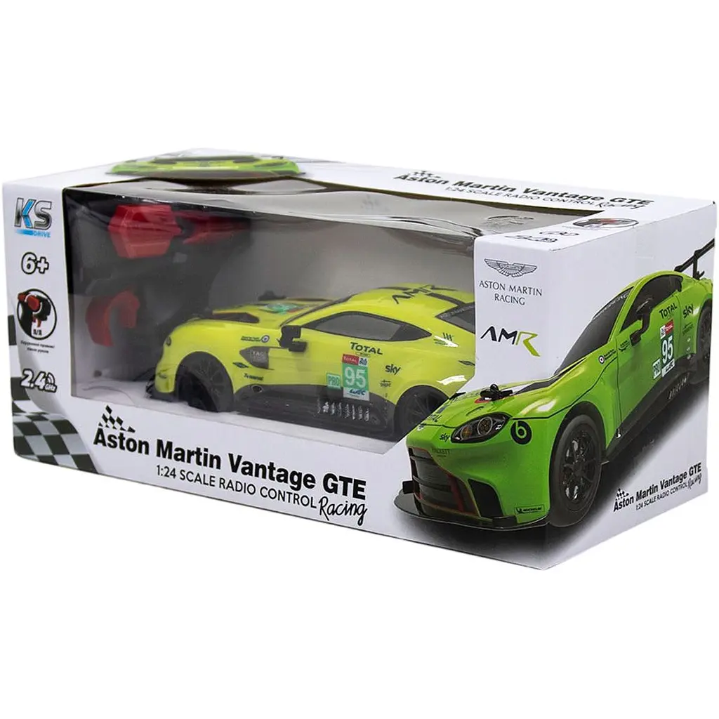 Машинка на радіокеруванні KS Drive Aston Martin New Vantage GTE 1:24 (124RAMG) [157711] - фото 8