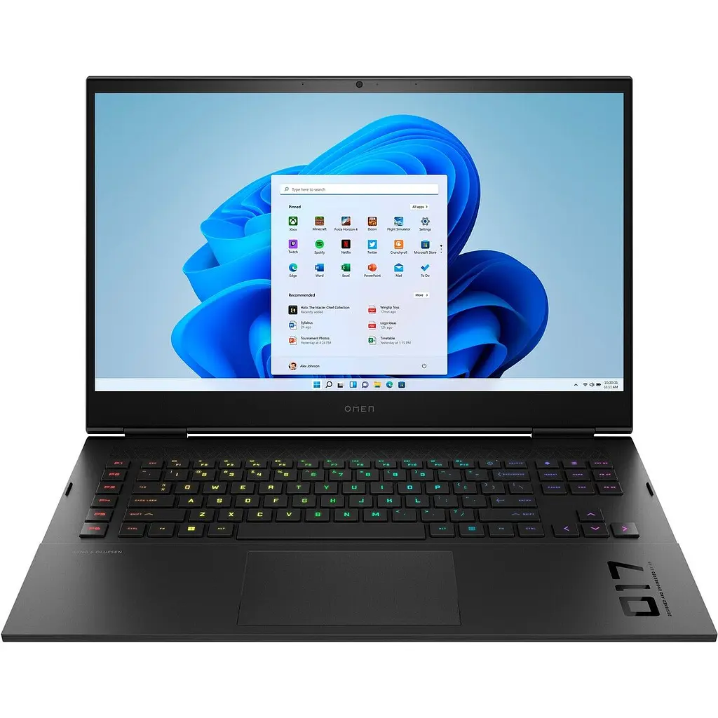 Ноутбук HP OMEN 17, QHD IPS, i7-13700HX, 32GB DDR5, 1TB, RTX 4090 16GB, Windows 11 - фото 6