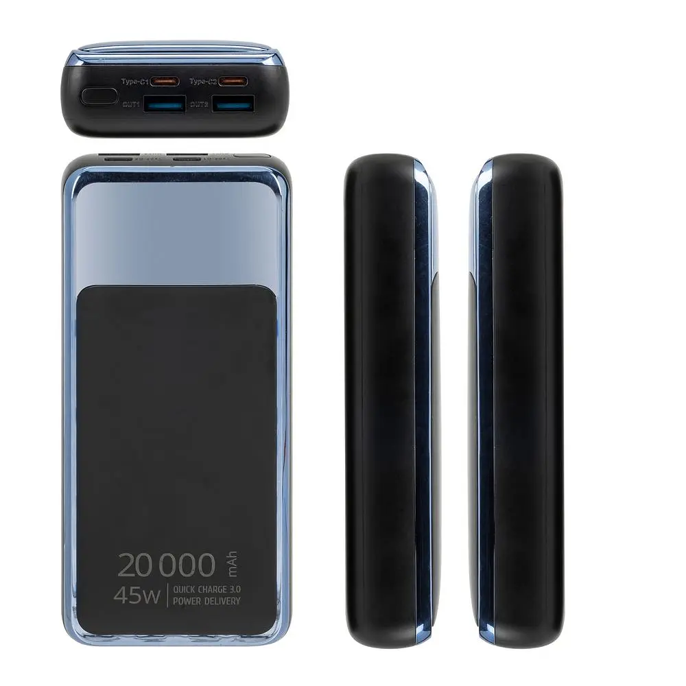 Універсальна мобільна батарея Rivacase Rivapower 20000mAh Black (VA1075) - фото 8