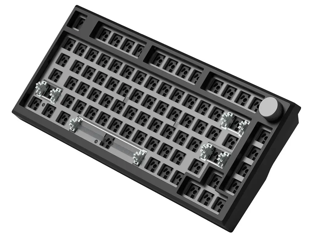 Клавиатура FL ESPORTS DIY-barebone MK750 Black Three-Mode (MK750-7980) - фото 2
