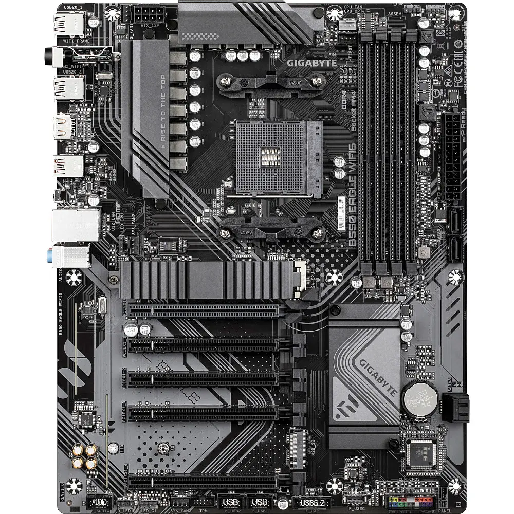 Материнська плата Gigabyte B550 Eagle WiFi6 Socket AM4 - фото 2