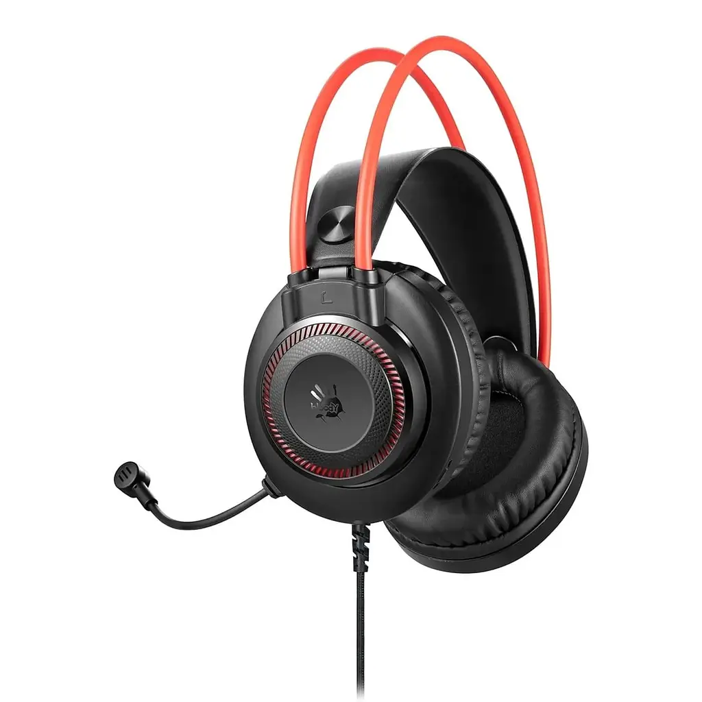 Ігрова гарнітура Bloody A4Tech G200S Black Red (G200S Black+Red) - фото 2