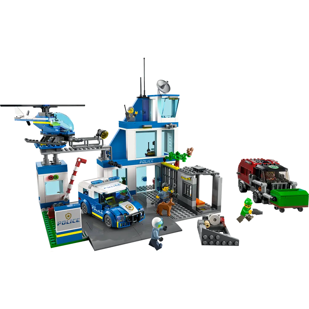 Конструктор LEGO City Полицейский участок 668 деталей (60316) - фото 3
