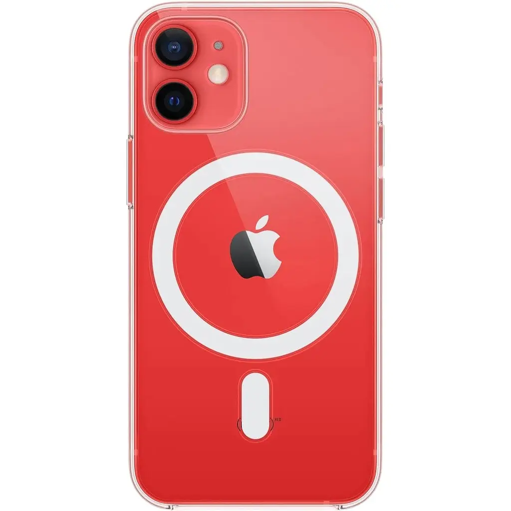 Оригінальний протиударний чохол Apple Clear Case MagSafe для iPhone 12 Mini (5.4") Прозорий (MHLL3ZM/A) - фото 2