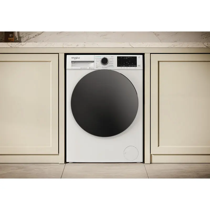 Whirlpool Пральна машина Whirlpool фронтальна, 7кг, 1200, A, 49.6см, дисплей, пара, інвертор, люк чорний, білий - фото 9
