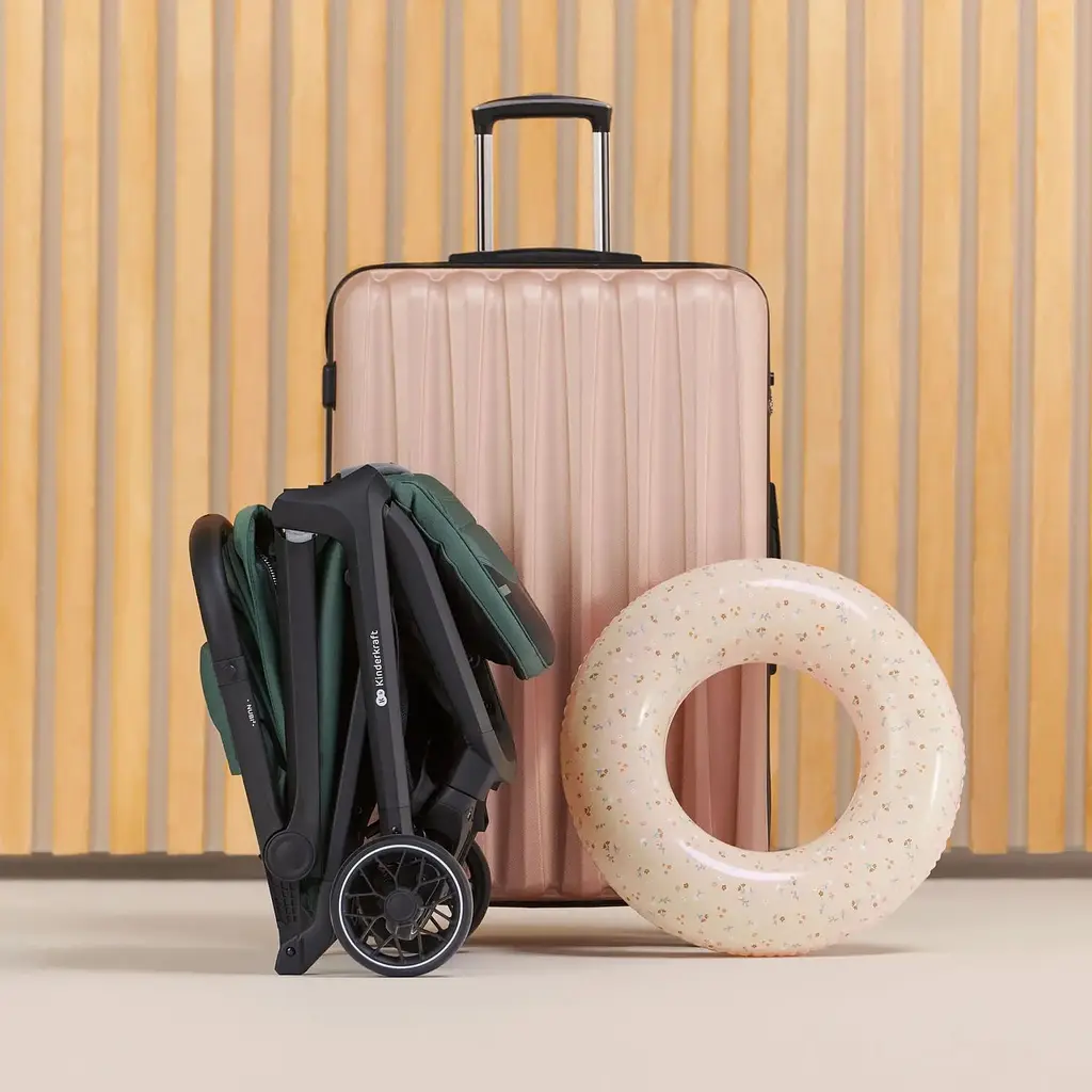 Прогулочная коляска Kinderkraft Nubi 2 Sand Beige бежевая (00-00305182) - фото 8