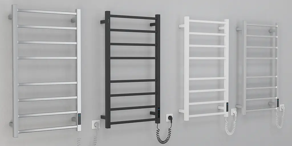 Электрический полотенцесушитель Volle Cuadro 500x900 cepillado cromo 9234.000013 - фото 2