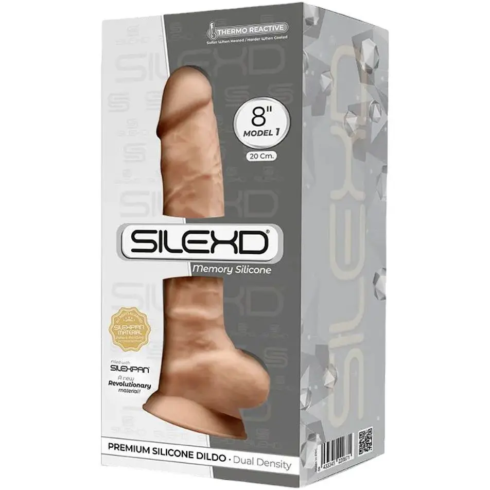 Фалоімітатор SilexD Vetus Flesh (MODEL 1 Size 8in) - фото 2
