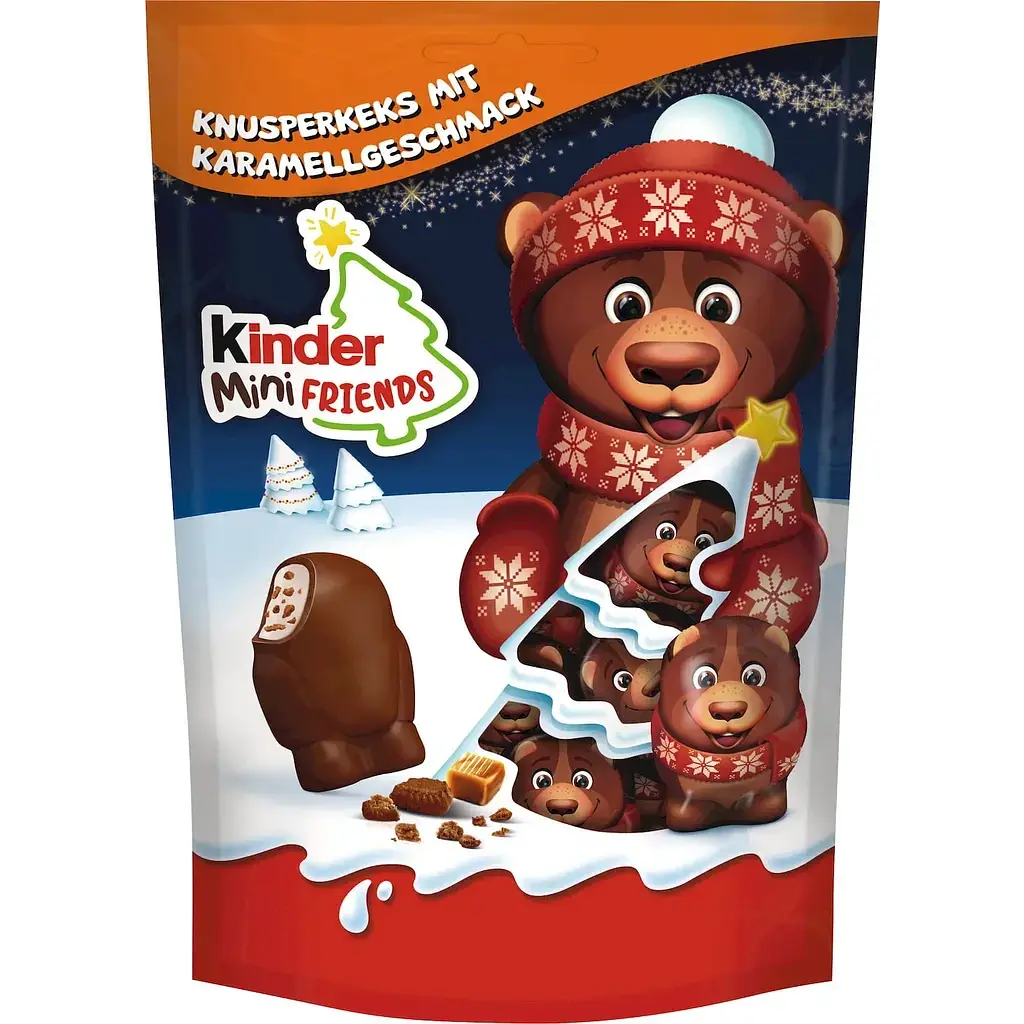 Набір цукерок Kinder Mini Friends Knusperkeks, 122г - фото 2