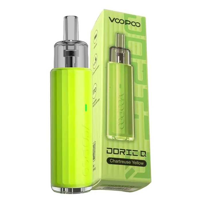 Электронная сигарета под-система VooPoo Doric Q Pod 800 mAh 2 ml Kit Chartreuse Yellow (15154) - фото 4