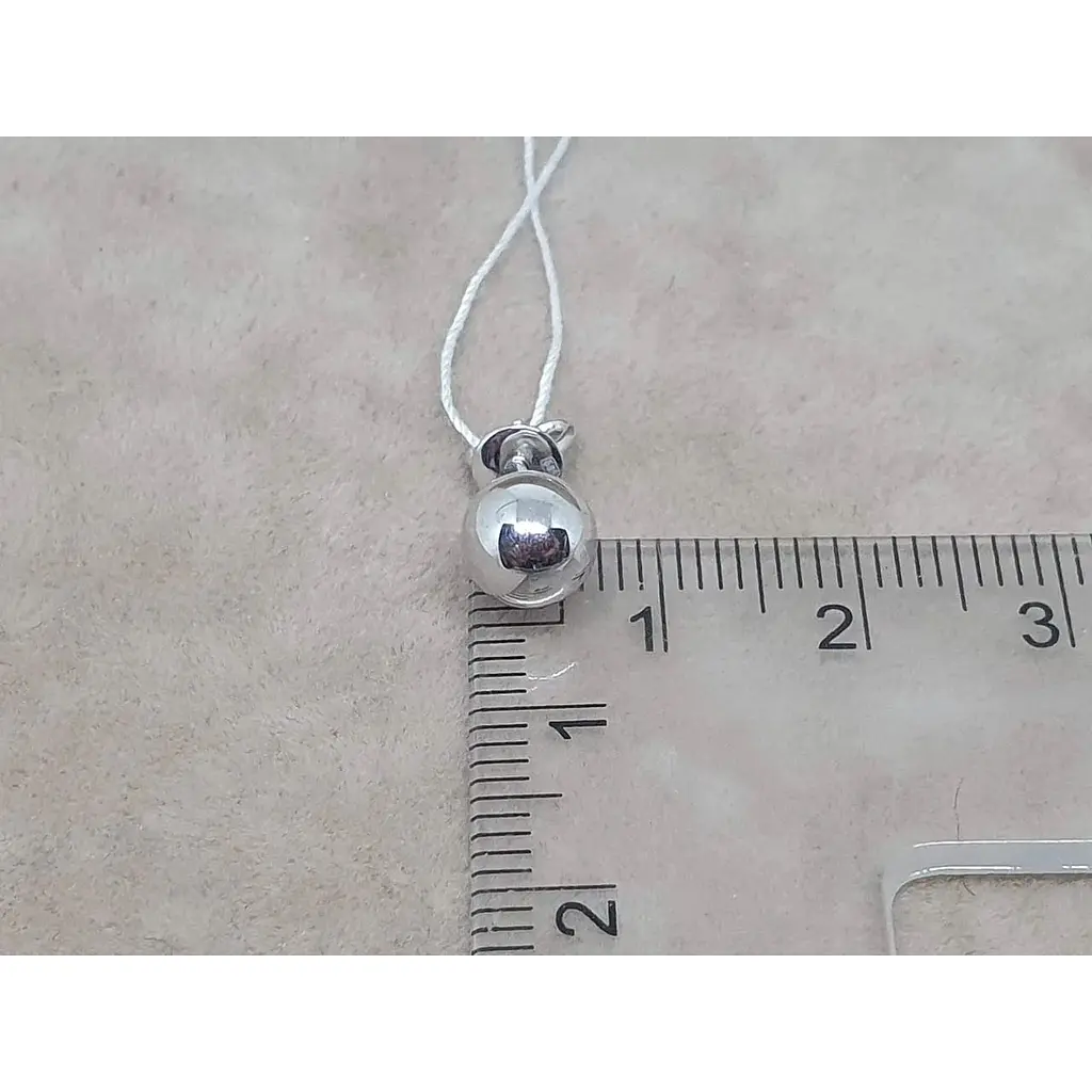 Золотые серьги-пуссеты Favoritum Шарики. 210115_7_Б - фото 5