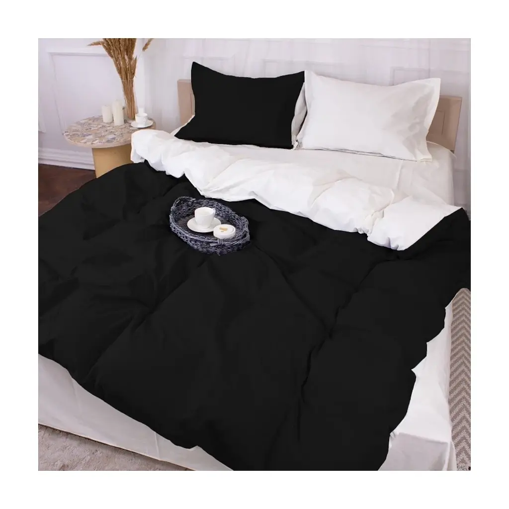 Постільна білизна MirSon Poplin Line 002 + 099 Alyssa 175 x 210 (2200006281047)