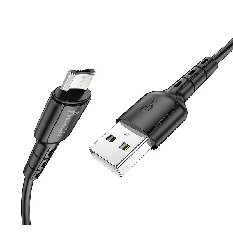 Кабель Avantis A110 Novel USB – Micro- чорний - фото 2