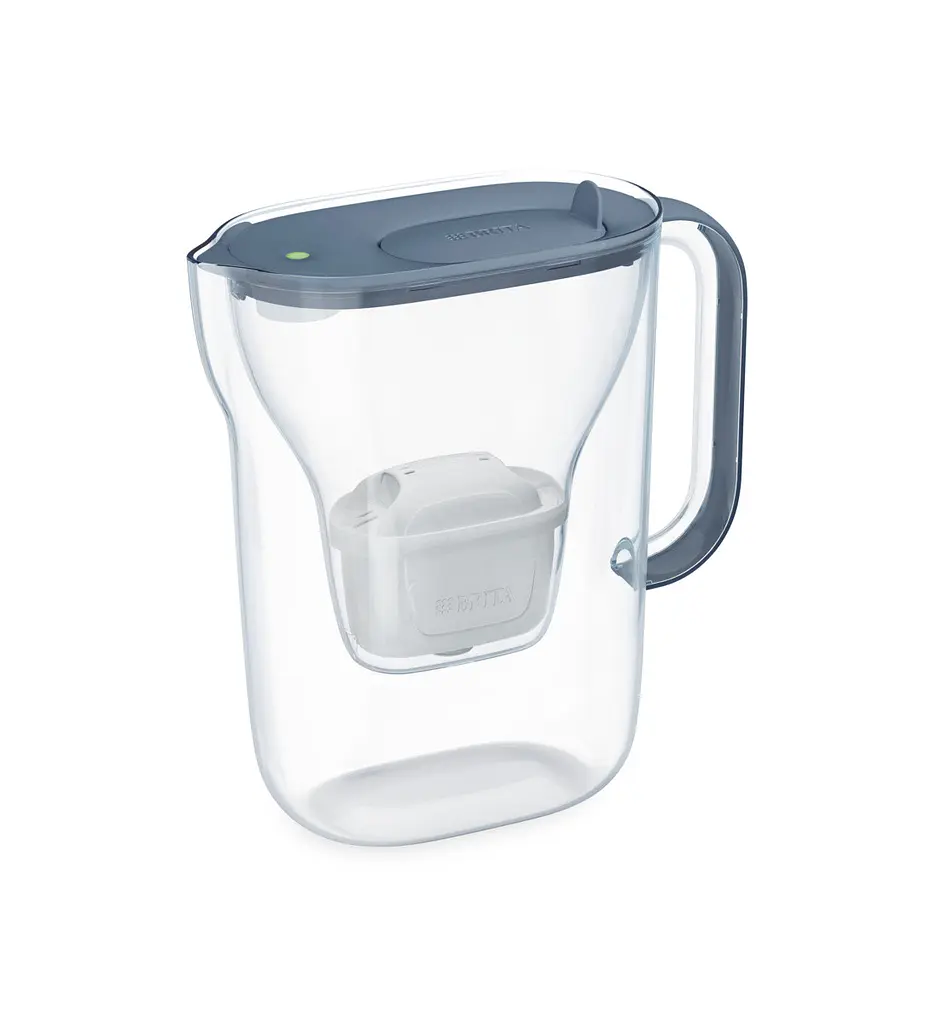 Фільтр-глечик Brita Style Essential Mxpro сіро-блакитний + 3 картриджа (1061044) - фото 3