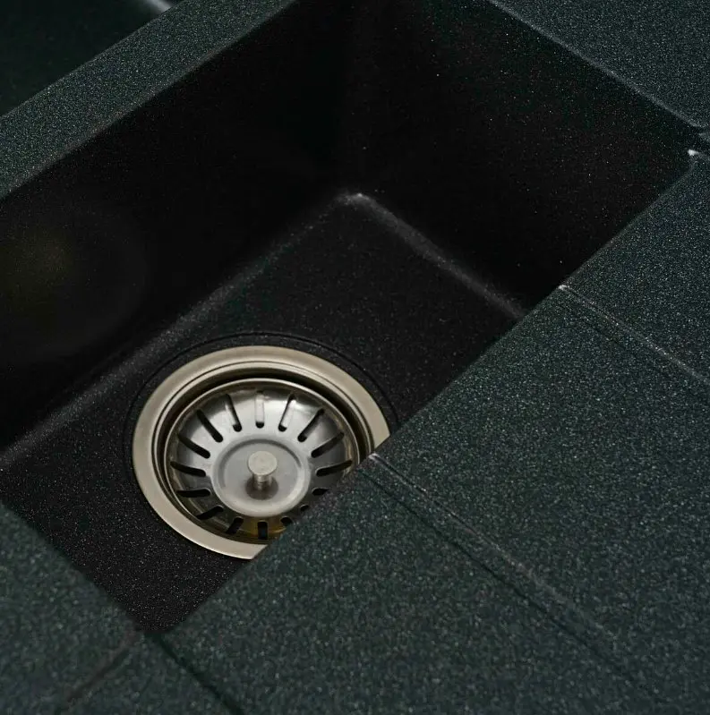Кухонна мийка Platinum 7850W TOSKANA матова Антрацит (SP000027555) - фото 4
