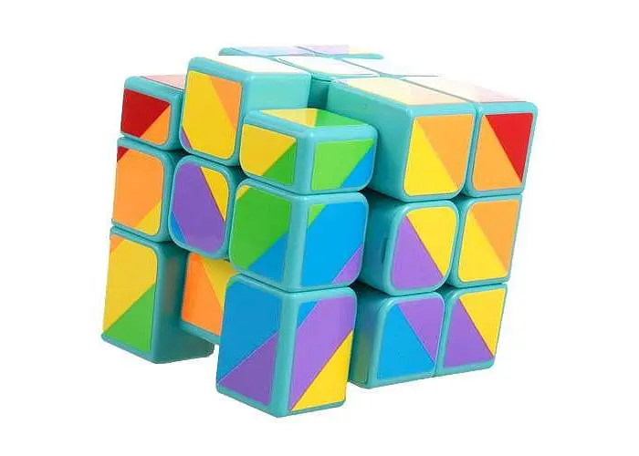 Кубик Smart Cube 3х3 Райдужний зелений (SC364) - фото 2