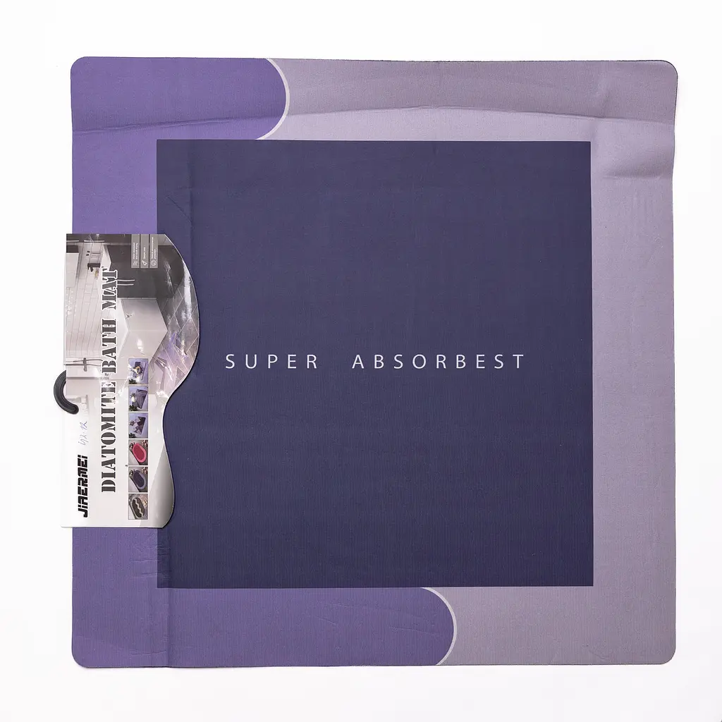 Коврик для ванной комнаты из диатомита Super Absorbest 58×58 (см) коврик для дома ванны Yiwu HP-42-12 - фото 3