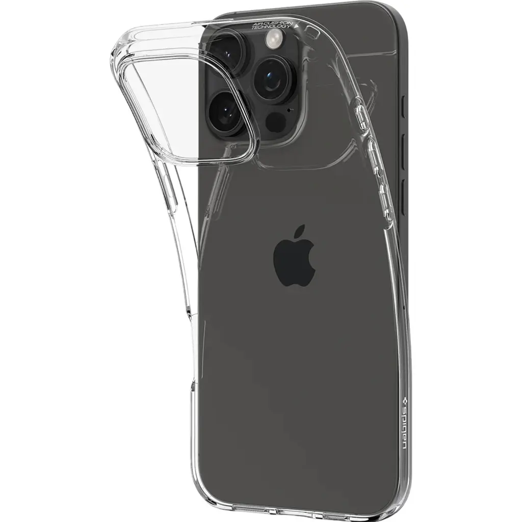 Чохол Spigen Liquid Crystal Case для Apple iPhone 16 Pro Max Crystal Clear (ACS07984) [118844] - фото 2