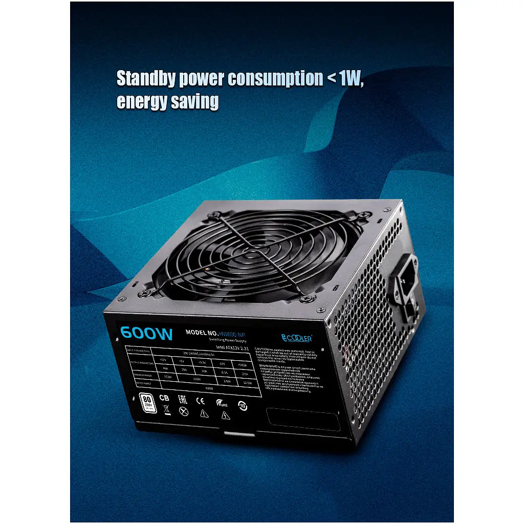 Блок живлення PcCooler 600W (HW600-NP) - фото 10