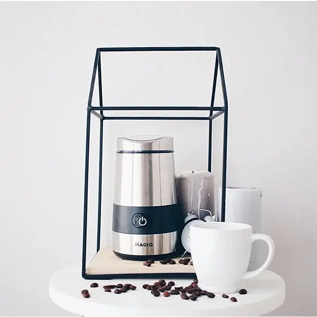 Кофемолка Magio МG-202 Silver 250 Вт 60 г (202МG) - фото 6