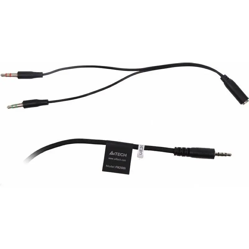 Навушники A4-Tech FH200i (Grey) з мікрофоном,колір сірий - фото 5