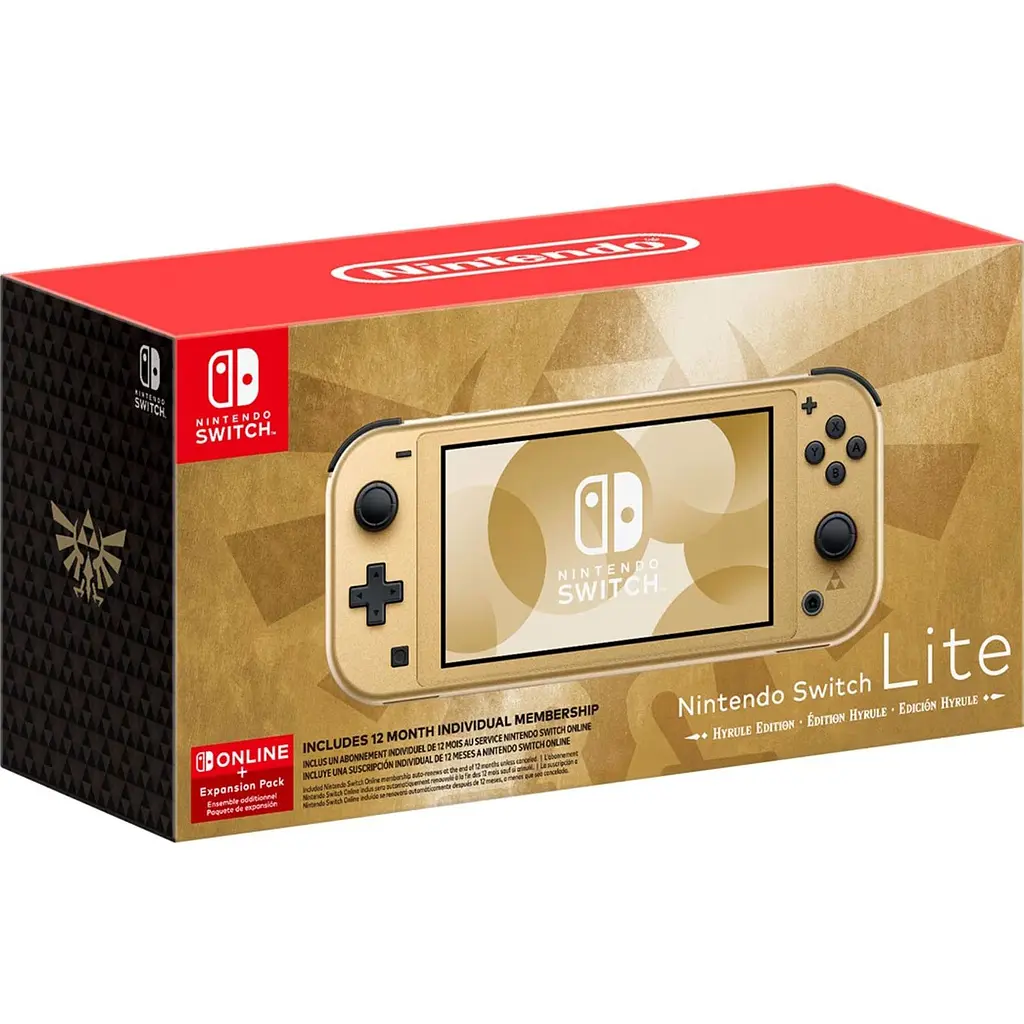 Портативная игровая консоль Nintendo Switch Lite: Hyrule Edition [0045496453893] [116874] - фото 4