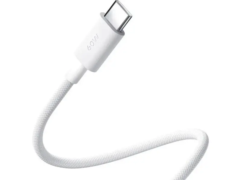 Кабель USB Type-C Xiaomi USB Type-C to USB Type-C 1m White (BHR0878GL) - фото 2
