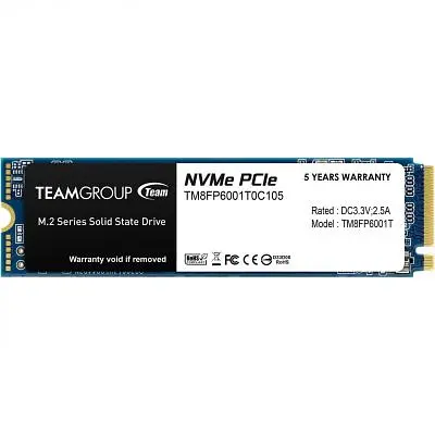 Накопитель SSD M.2 2280 1TB Team (TM8FP6001T0C101) - фото 2