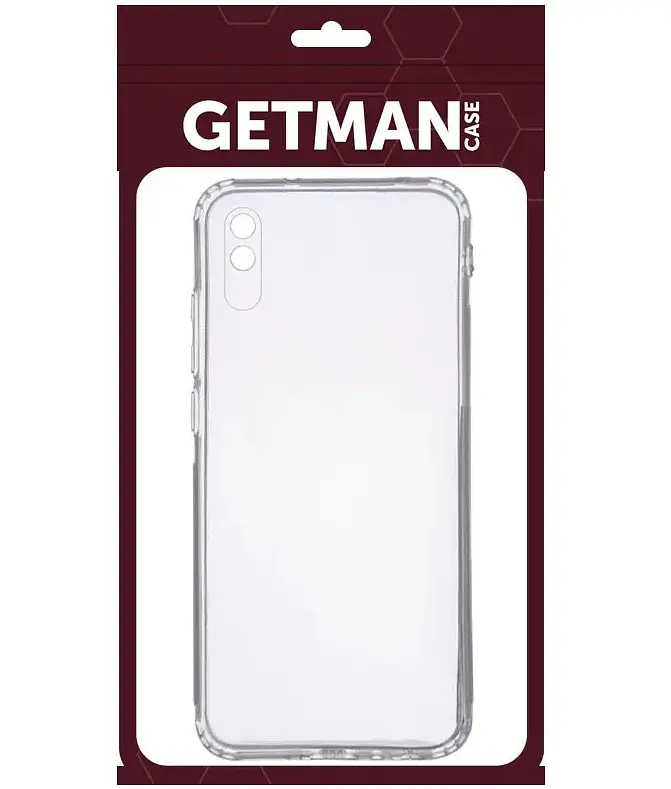 Чохол GETMAN для Xiaomi Redmi 9A [Clear Case] [66773] - фото 2