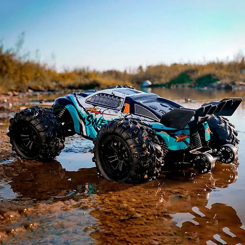 Машинка на радіокеруванні JJRC Q117A Pro High-Speed SUV Car Green [102367] - фото 3