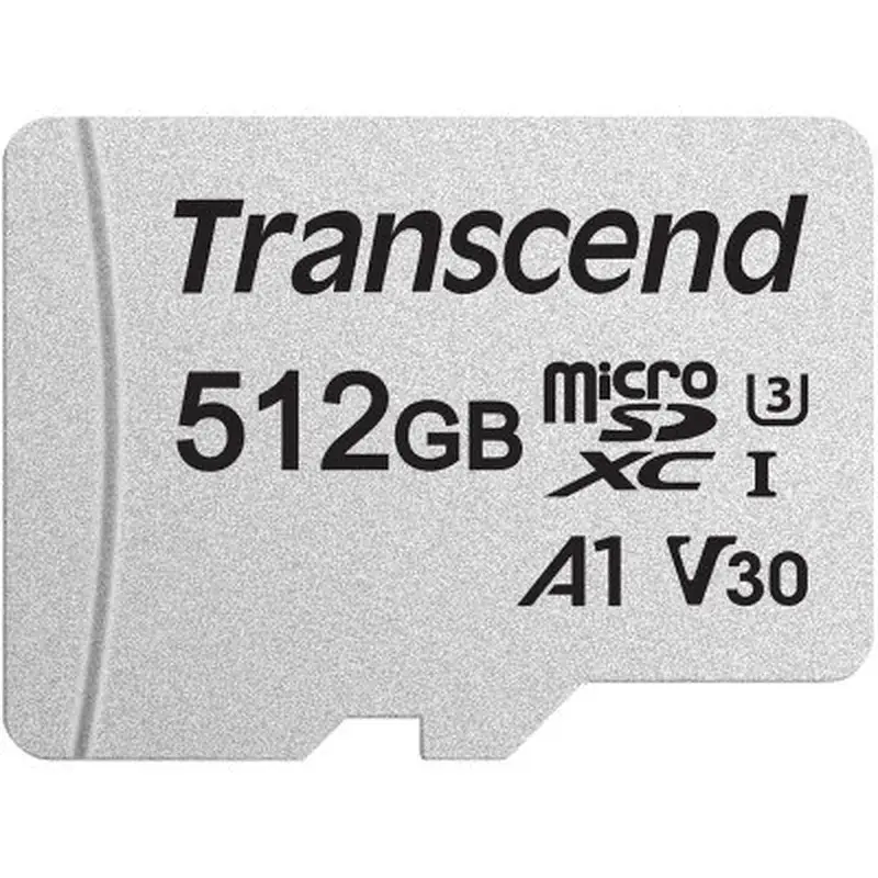 Карта пам'яті Transcend 512GB microSDXC Class 10 U3 (TS512GUSD300S-A) - фото 2
