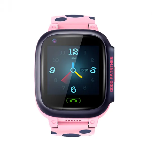 Дитячий розумний смарт-годинник Smart Watch Y95 4G з водонепроникним корпусом камерою GPS-трекером і відеодзвінком Рожевий - фото 5