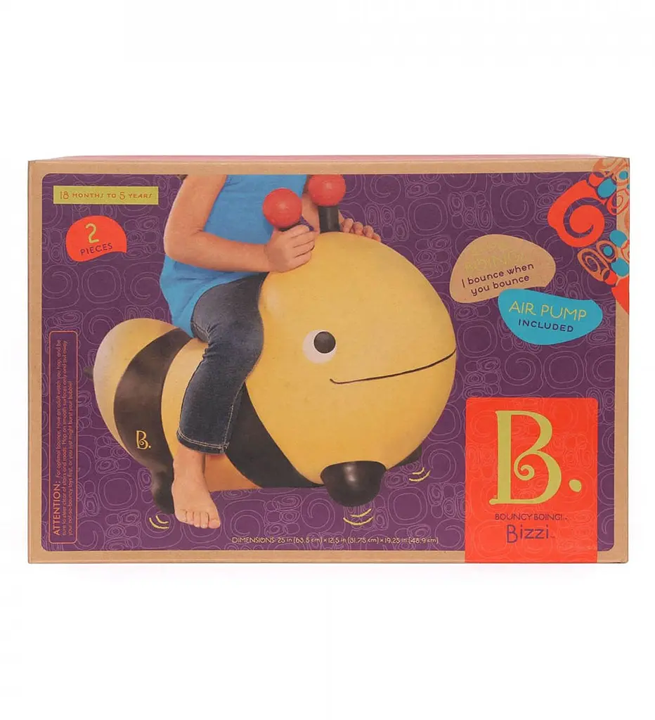 Прыгун Battat Пчела-ла-ла, с насосом (BX1455Z) - фото 5