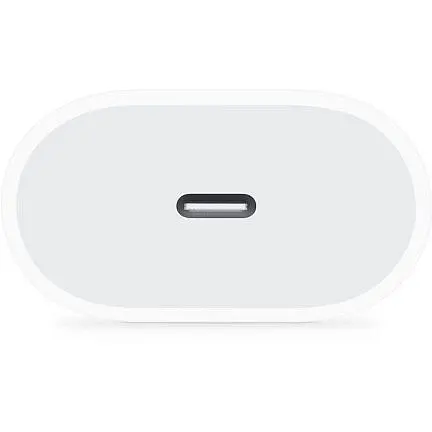 Зарядний пристрій Apple 20W USB-C Power Adapter White (MHJE3ZM/A) - фото 3