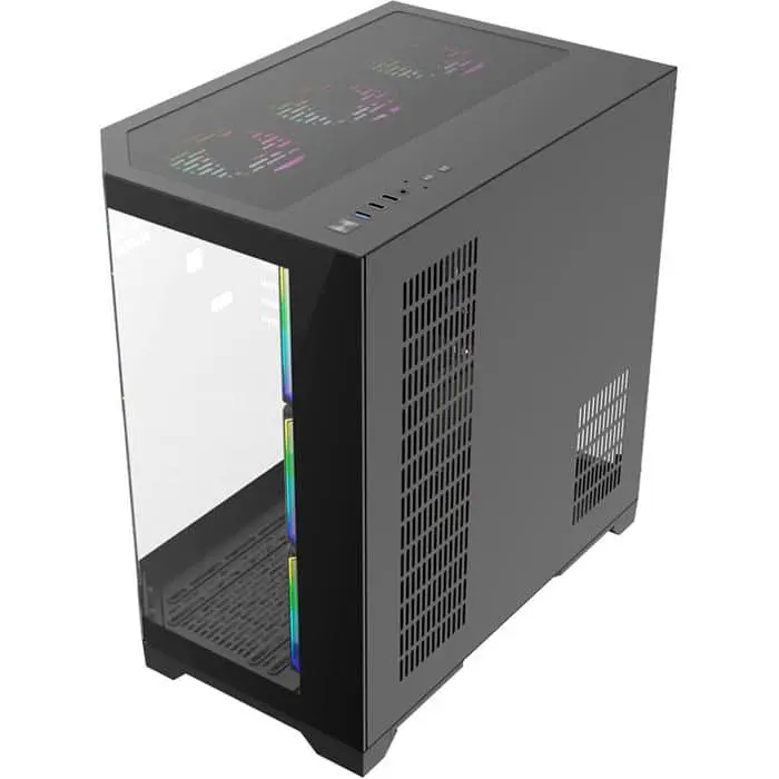Корпус GameMax HYPE-A Tempered Glass без БП Black (HYPE-A Black) - фото 8