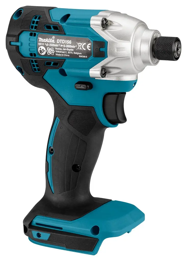 Гвинтокрут імпульсний акумуляторний Makita DTD156Z (155 Нм, 1/4", LXT, без акумуляторів та зарядного пристрою) - фото 4